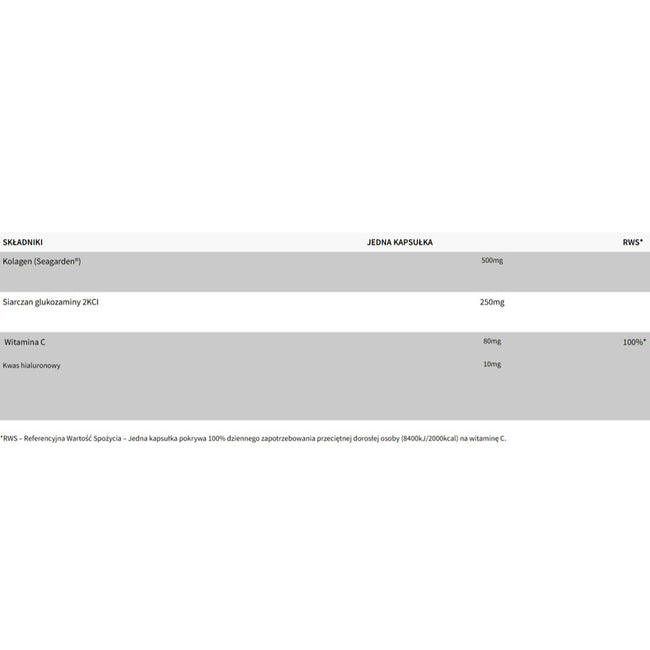WISH Pharmaceutical Kolagen Complex suplement diety 120 kapsułek