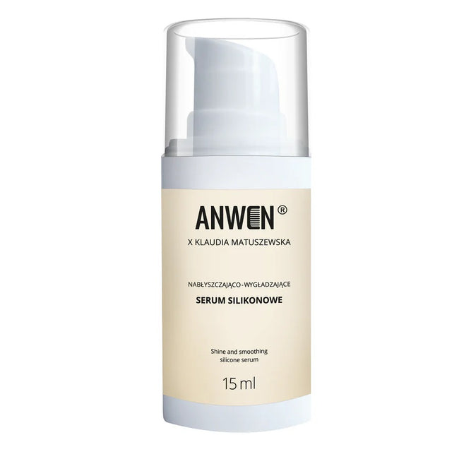 Anwen Anwen x Klaudia Matuszewska nabłyszczająco-wygładzające serum silikonowe 15ml