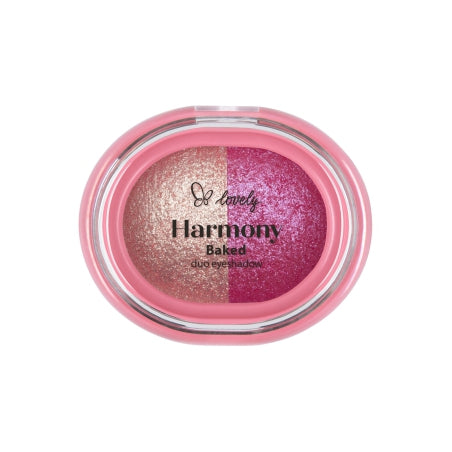 Lovely Harmony Baked Duo Eyeshadow wypiekany cień do powiek