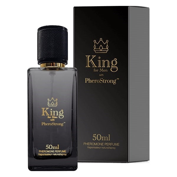 PheroStrong King For Men Pheromone Perfume perfumy z feromonami dla mężczyzn spray