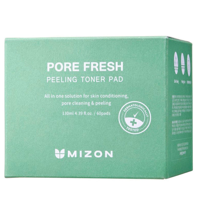 Mizon Pore Fresh Peeling Toner Pad płatki peelingująco-tonizujące 60szt.