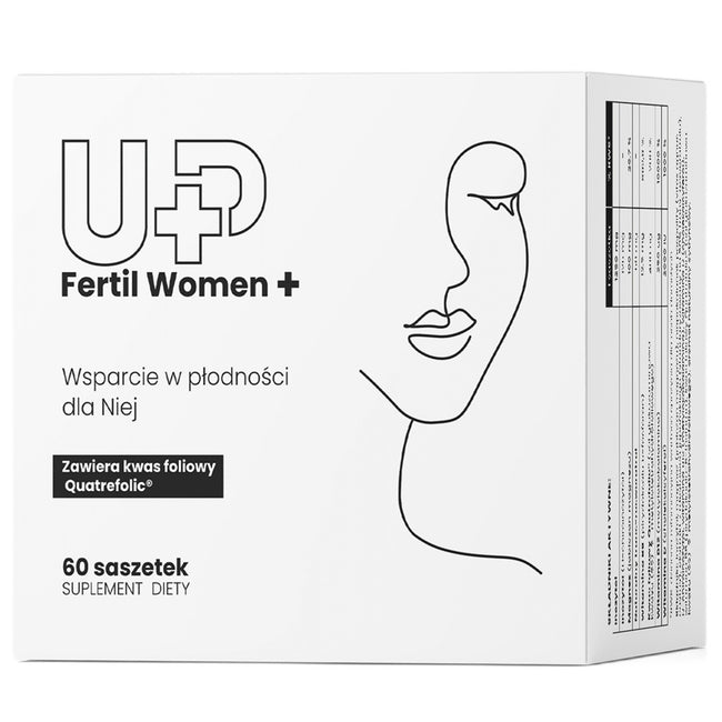 UP Health Pharma Fertil Women+ UP Płodność Ona suplement diety 60 saszetek