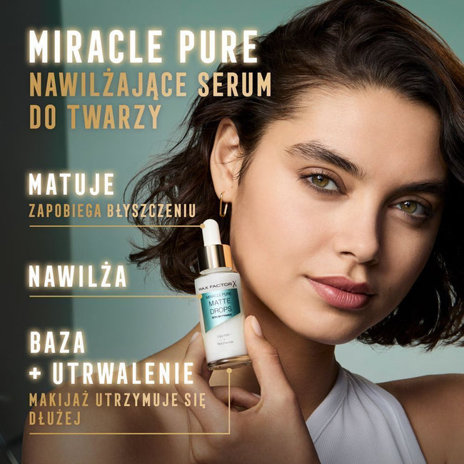 Max Factor Miracle Pure Matte Drops matująca serum-baza do twarzy 30ml