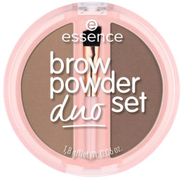 Essence Brow Powder Duo pudrowy zestaw do brwi