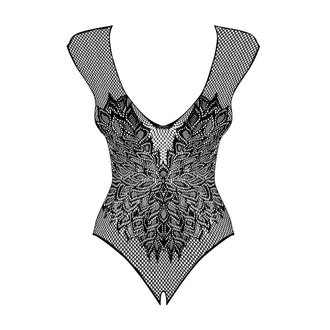 Obsessive B112 Teddy drapieżne body Black S/M/L