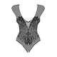 Obsessive B112 Teddy drapieżne body Black S/M/L