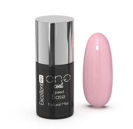 Excellent PRO One Coat Speed Base kryjąca baza hybrydowa Natural Miss 7g
