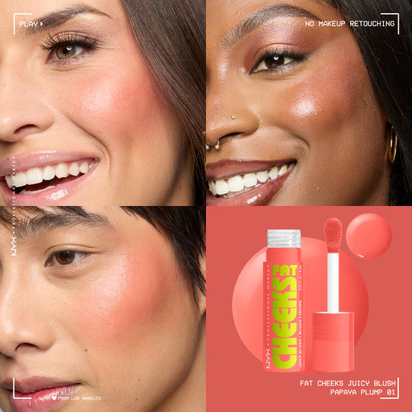NYX Professional MakeUp Fat Cheeks róż do policzków w płynie