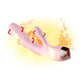 B-Series Fox Silicone Vibrator wodoodporny wibrator królik Pink