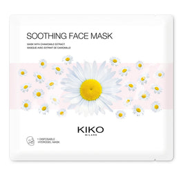 KIKO Milano Soothing Face Mask hydrożelowa nawilżająca maska do twarzy z wyciągiem z rumianku