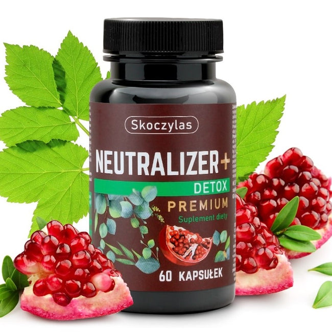 Skoczylas Neutralizer+ Detox Premium suplement diety 60 kapsułek