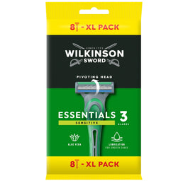 Wilkinson Essentials 3 XL Sensitive 3-ostrzowa maszynka do golenia 8szt