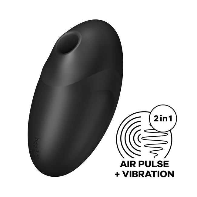 Satisfyer Vulva Lover 3 stymulator łechtaczkowy z wibracjami Black