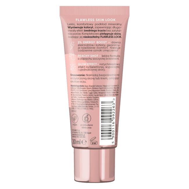AA YOU.mmy Skin Peach Flawless Foundation podkład mineralny 30ml