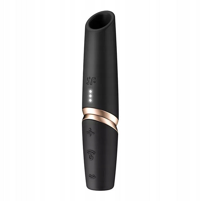 Satisfyer Perfect Kiss bezdotykowy stymulator łechtaczki Black