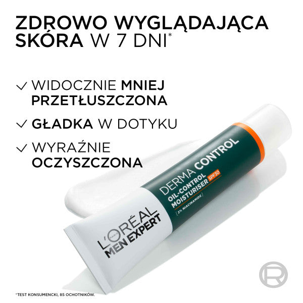 L'Oreal Paris Men Expert Derma Control nawilżający krem regulujący nadmiar sebum z SPF30 40ml