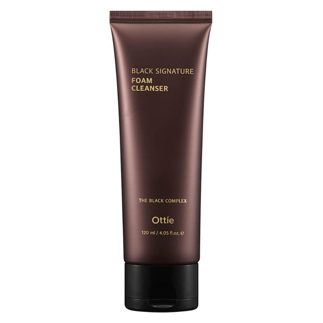 Ottie Black Signature oczyszczająca pianka do twarzy ze śluzem ślimaka 120ml