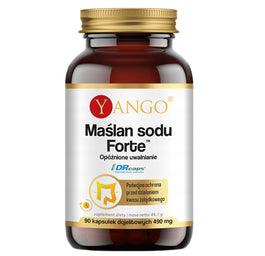 Yango Maślan sodu Forte suplement diety 90 kapsułek