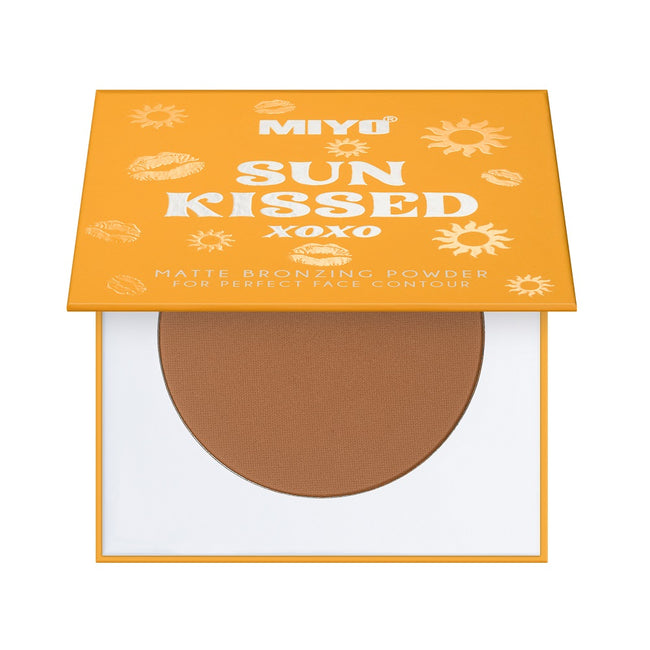 MIYO Sun Kissed Matte Bronzing Powder puder brązujący do twarzy