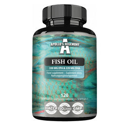 Apollo's Hegemony Fish Oil suplement diety 120 kapsułek