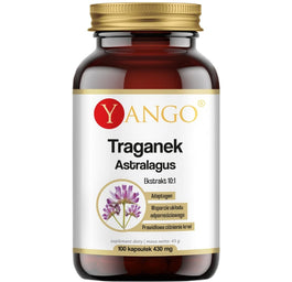 Yango Traganek ekstrakt 10:1 suplement diety 100 kapsułek