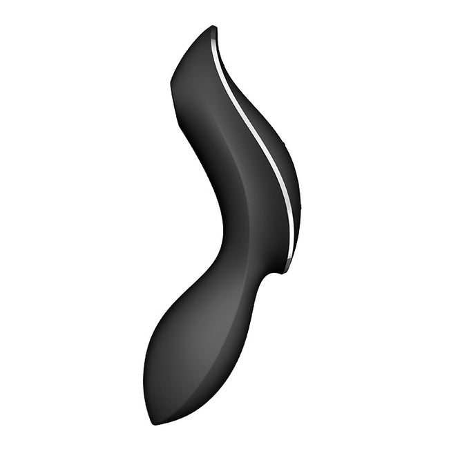 Satisfyer Curvy Trinity 2 stymulator łechtaczki z wibracjami Black