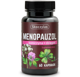 Skoczylas Menopauzol koniczyna czerwona + dzięgiel suplement diety 60 kapsułek