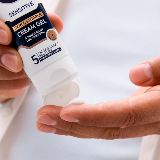 Nivea Men Sensitive krem-żel do twarzy i 3-dniowego zarostu 50ml