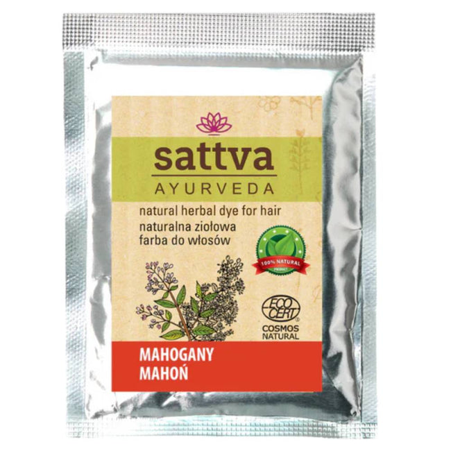 Sattva Natural Herbal Dye for Hair naturalna ziołowa farba do włosów 10g