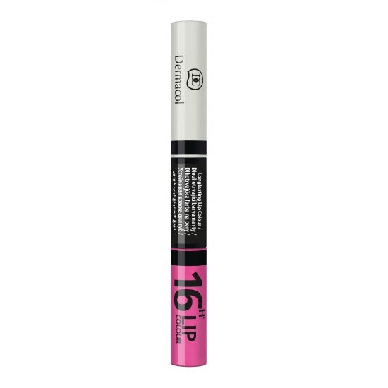 Dermacol 16H Lip Colour Longlasting 2w1 pomadka i błyszczyk do ust