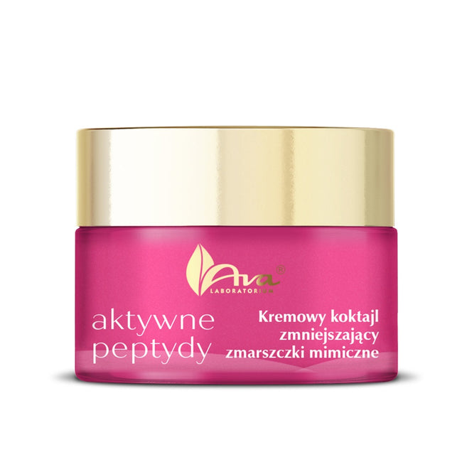 Ava Laboratorium Aktywne Peptydy kremowy koktajl zmniejszający zmarszczki mimiczne 50ml