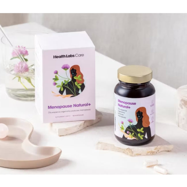 HealthLabs Menopause Natural+ wsparcie organizmu podczas menopauzy suplement diety 60 kapsułek