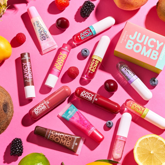 Essence Juicy Bomb błyszczący balsam do ust