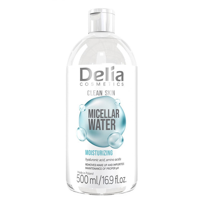 Delia Clean Skin nawilżający płyn micelarny 500ml