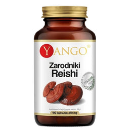Yango Zarodniki Reishi suplement diety 100 kapsułek