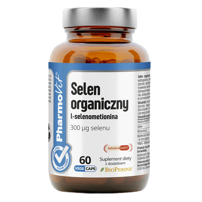 Pharmovit Selen organiczny suplement diety 60 kapsułek