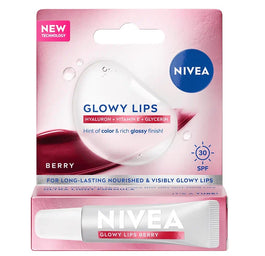 Nivea Glowy Lips balsam do ust z wysoką ochroną SPF30