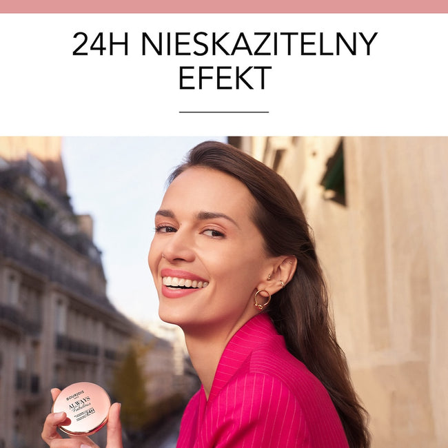 Bourjois Always Fabulous matujący puder w kompakcie z filtrem SPF