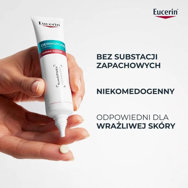Eucerin DermoPure Clinical Hydra Repair krem kojący do twarzy 40ml