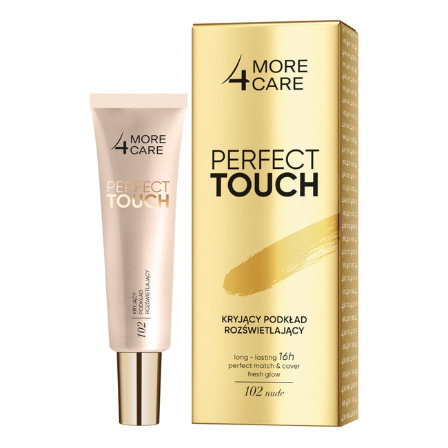 More4Care Perfect Touch kryjący podkład rozświetlający