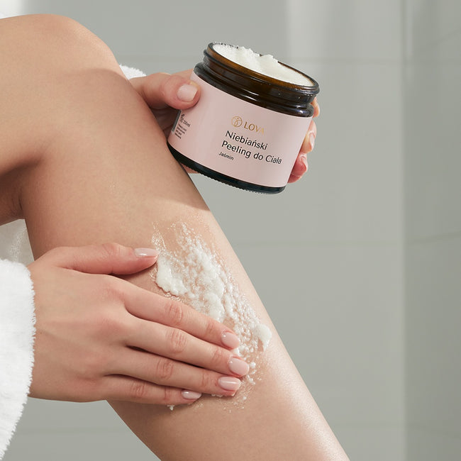 LOVA Niebiański peeling do ciała Jaśmin 250ml