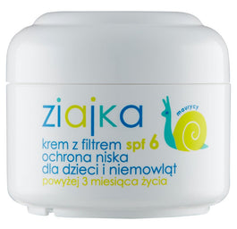 Ziaja Ziajka krem z filtrem SPF6 dla dzieci i niemowląt 50ml