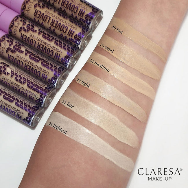 Claresa Hi Cover Lover kryjący korektor w płynie