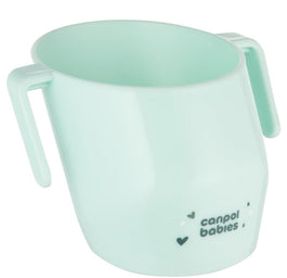 Canpol Babies Sprytny otwarty kubek dla dzieci do nauki picia Turkusowy
