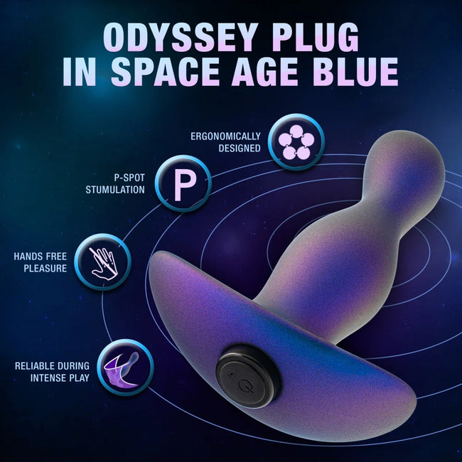 Blush Anal Adventures Matrix Odyssey stymulator prostaty Space Age Blue