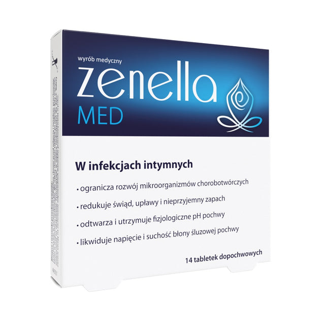 Zenella Med tabletki dopochwowe 14szt.