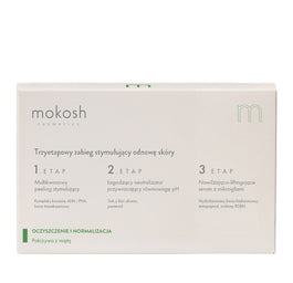 Mokosh Trzyetapowy zabieg stymulujący odnowę skóry Pokrzywa z miętą 3x7ml