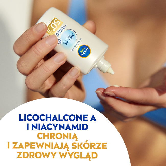 Nivea Sun Invisible Daily fluid do twarzy SPF50+ 40ml
