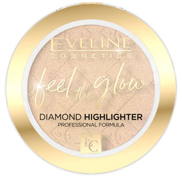 Eveline Cosmetics Feel the Glow rozświetlacz w kamieniu 01 Sparkle 4.2g