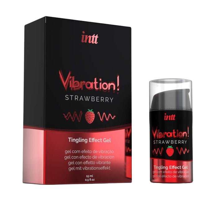 INTT Vibration! żel stymulujący Strawberry 15ml
